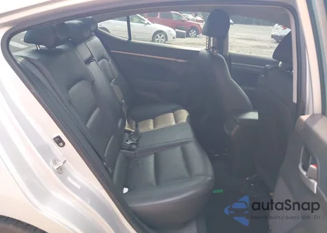 2018 Hyundai Elantra Limited from USA, damaged, VIN KMHD84LF6JU505516